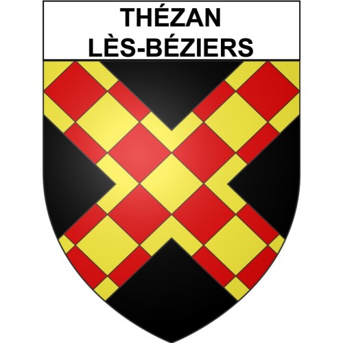 Stickers coat of arms Bazas adhesive sticker