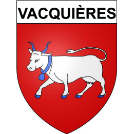 Stickers coat of arms Bazas adhesive sticker
