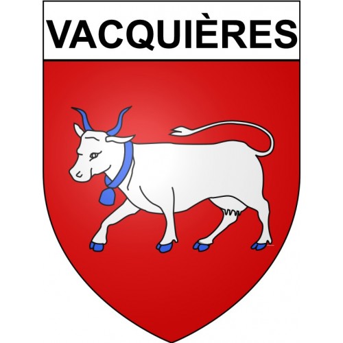 Stickers coat of arms Bazas adhesive sticker