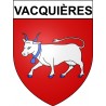 Vacquières 34 ville Stickers blason autocollant adhésif