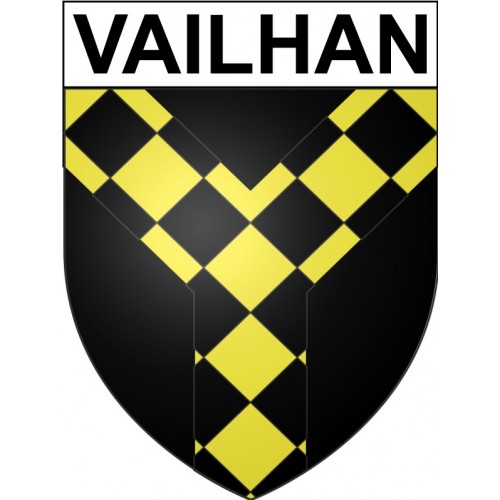 Stickers coat of arms Bazas adhesive sticker