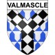 Valmascle 34 ville Stickers blason autocollant adhésif