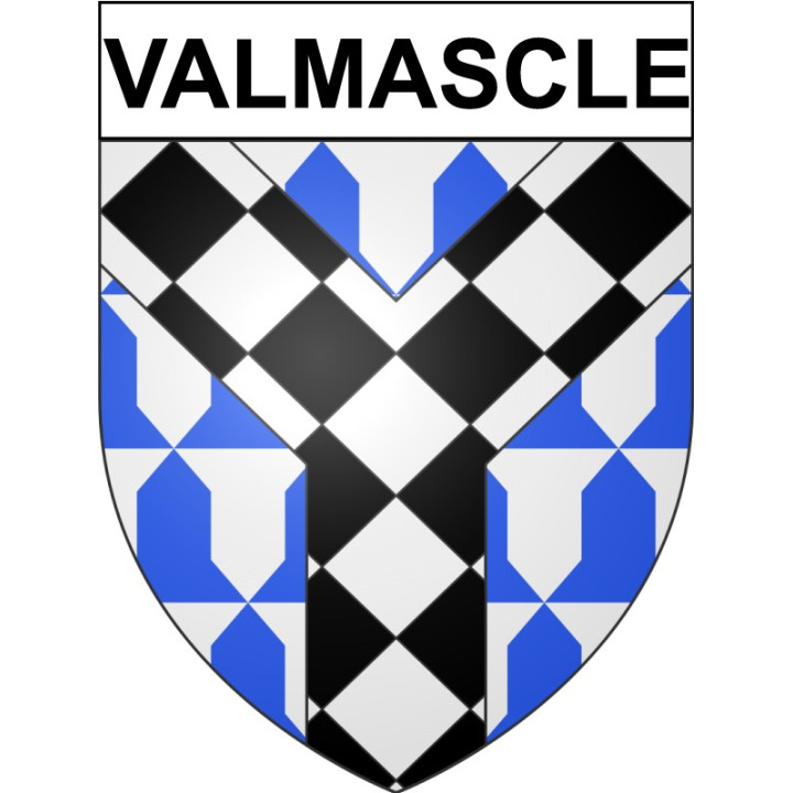 Stickers coat of arms Bazas adhesive sticker