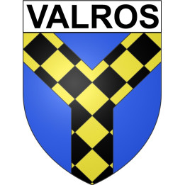 Stickers coat of arms Bazas adhesive sticker