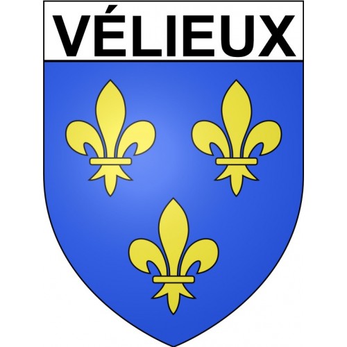 Vélieux 34 ville Stickers blason autocollant adhésif