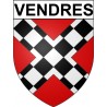 Vendres 34 ville Stickers blason autocollant adhésif