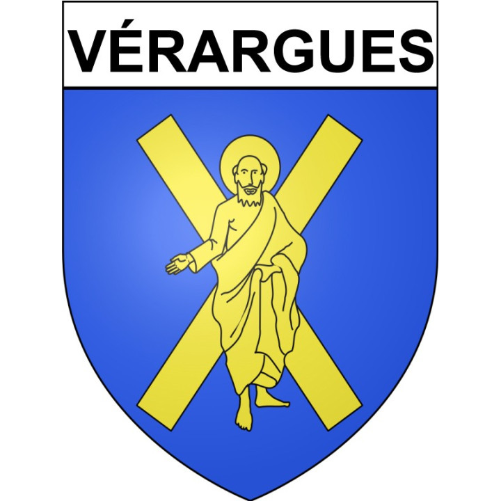 Stickers coat of arms Bazas adhesive sticker