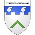 Verreries-de-Moussans 34 ville Stickers blason autocollant adhésif