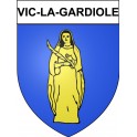 Vic-la-Gardiole 34 ville Stickers blason autocollant adhésif