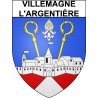 Villemagne-l'Argentière 34 ville Stickers blason autocollant adhésif
