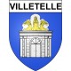 Stickers coat of arms Bazas adhesive sticker