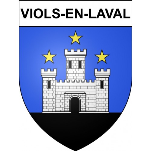 Stickers coat of arms Bazas adhesive sticker