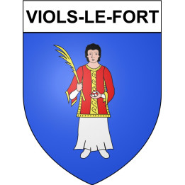 Viols-le-Fort 34 ville Stickers blason autocollant adhésif