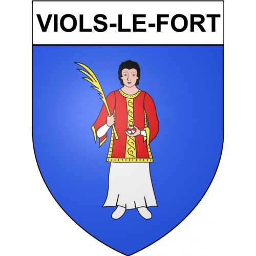 Stickers coat of arms Bazas adhesive sticker