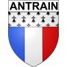 Antrain 35 ville Stickers blason autocollant adhésif