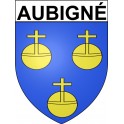 Stickers coat of arms Bazas adhesive sticker