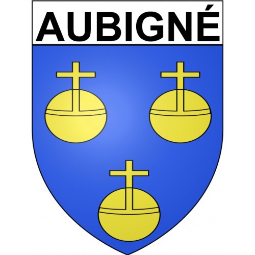 Stickers coat of arms Bazas adhesive sticker