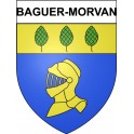 Stickers coat of arms Bazas adhesive sticker