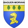 Baguer-Morvan 35 ville Stickers blason autocollant adhésif