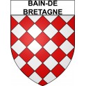 Stickers coat of arms Bazas adhesive sticker