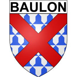 Baulon 35 ville Stickers blason autocollant adhésif