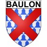 Baulon 35 ville Stickers blason autocollant adhésif