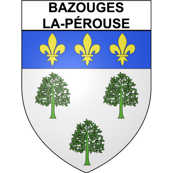 Bazas Sticker wappen, gelsenkirchen, augsburg, klebender aufkleber