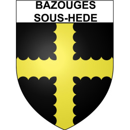 Stickers coat of arms Bazas adhesive sticker