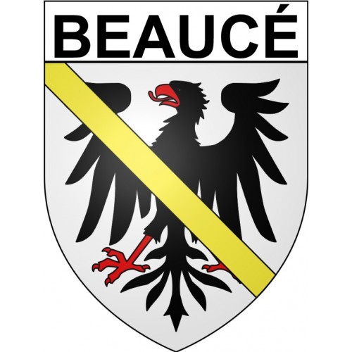 Beaucé 35 ville Stickers blason autocollant adhésif