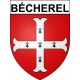 Stickers coat of arms Bazas adhesive sticker