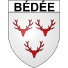 Stickers coat of arms Bazas adhesive sticker