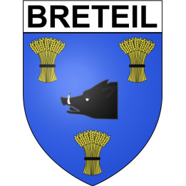 Stickers coat of arms Bazas adhesive sticker