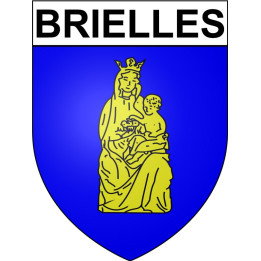 Stickers coat of arms Bazas adhesive sticker
