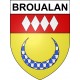 Broualan 35 ville Stickers blason autocollant adhésif