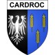 Cardroc 35 ville Stickers blason autocollant adhésif