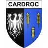Cardroc 35 ville Stickers blason autocollant adhésif