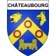 Châteaubourg  35 ville Stickers blason autocollant adhésif
