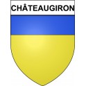 Châteaugiron 35 ville Stickers blason autocollant adhésif