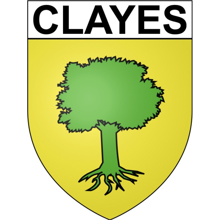 Stickers coat of arms Bazas adhesive sticker