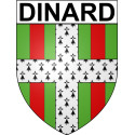 Stickers coat of arms Bazas adhesive sticker