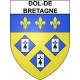 Dol-de-Bretagne 35 ville Stickers blason autocollant adhésif