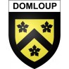 Domloup 35 ville Stickers blason autocollant adhésif
