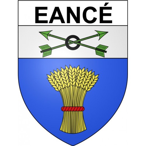Eancé 35 ville Stickers blason autocollant adhésif