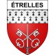 Stickers coat of arms Bazas adhesive sticker