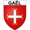 Stickers coat of arms Bazas adhesive sticker