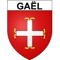 Gaël 35 ville Stickers blason autocollant adhésif