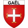Bazas Sticker wappen, gelsenkirchen, augsburg, klebender aufkleber