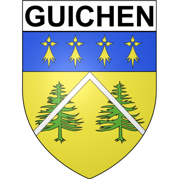 Stickers coat of arms Bazas adhesive sticker