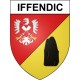 Stickers coat of arms Bazas adhesive sticker