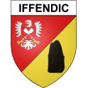 Iffendic 35 ville Stickers blason autocollant adhésif